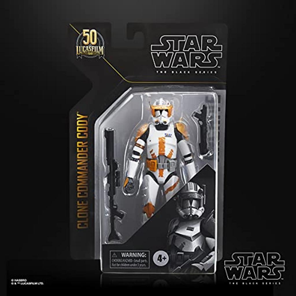 Star Wars The Black Series Archive Clone Commander Cody Toy Collectible Action Toys Kids Ages 4 and Up 6-Inch-Scale Figure,