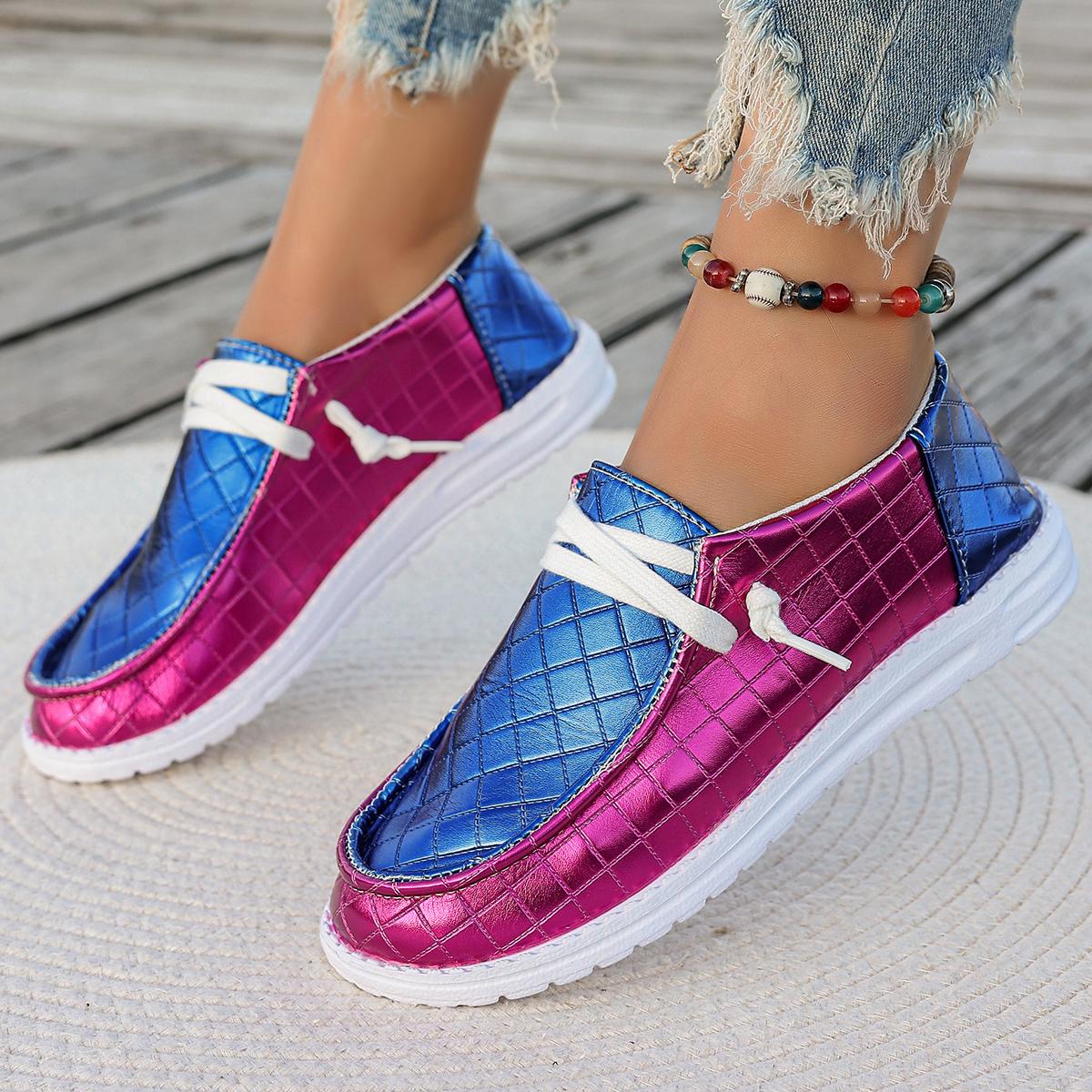 

Women Sneakers Autumn Comfortable New Women Shoes Lace Up Flat Low Heel Casual Walking Sneakers Women Zapatos De Mujer 36 розовый
