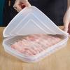 Food Storage Box Transparent with Lid PP Vegetables Seafood Fish Refrigerator Organizer Kitchen Tools