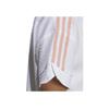 Adidas Neo Casual Sports Respirabil Tricou cu dungi laterale Femei Topuri Alb GP5461