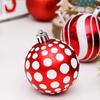 30PCS Christmas Decorations Painted Christmas Ball Set Christmas Tree Pendant Plastic Xmas Festival Home Decoration