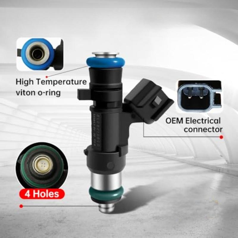 6PCS 0280158028 Fuel Injector For Dodge  Avanger  2.7L 3.5L 2008-2010 Journey Stratus For Chrysler Cirrus 81212138 4591986AA