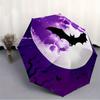 1pc Moon Bat Automatic Open/close Umbrella, 8-Rib Sturdy Structure, Portable Travel Umbrella, Parties, Everyday Use, Outdoor Accessory, Arti