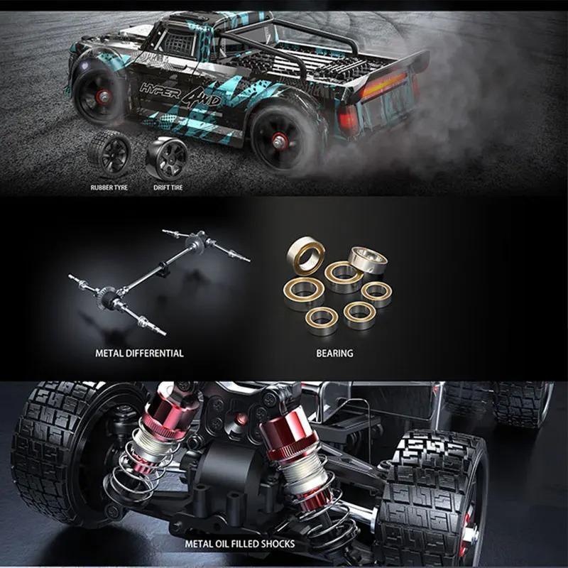 Hyper Go MJX 14301 14302 14303 114 4WD RC Car 65kmh Brushless 2.4G Remote Control Car Offroad High Speed RC Cars Truck Toy