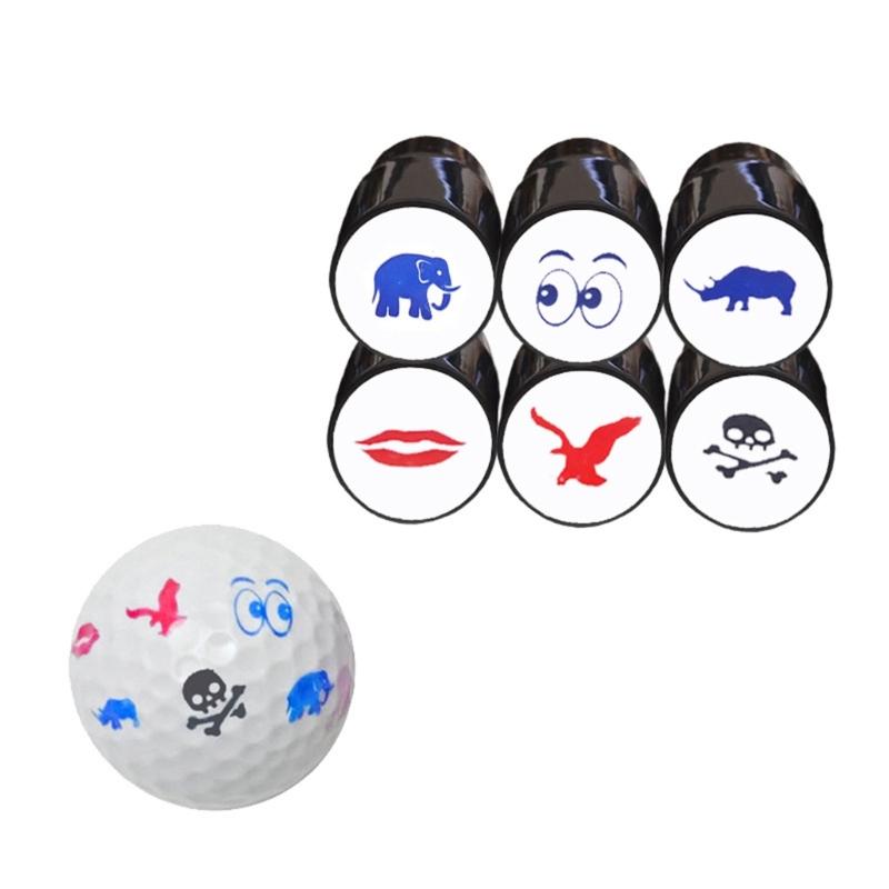 Golfball Identitätsmarkierer Plastikstempel Markierer Golfball Ausrichtungsmarkierungswerkzeug Golfzubehör Für Golfer Geschenk