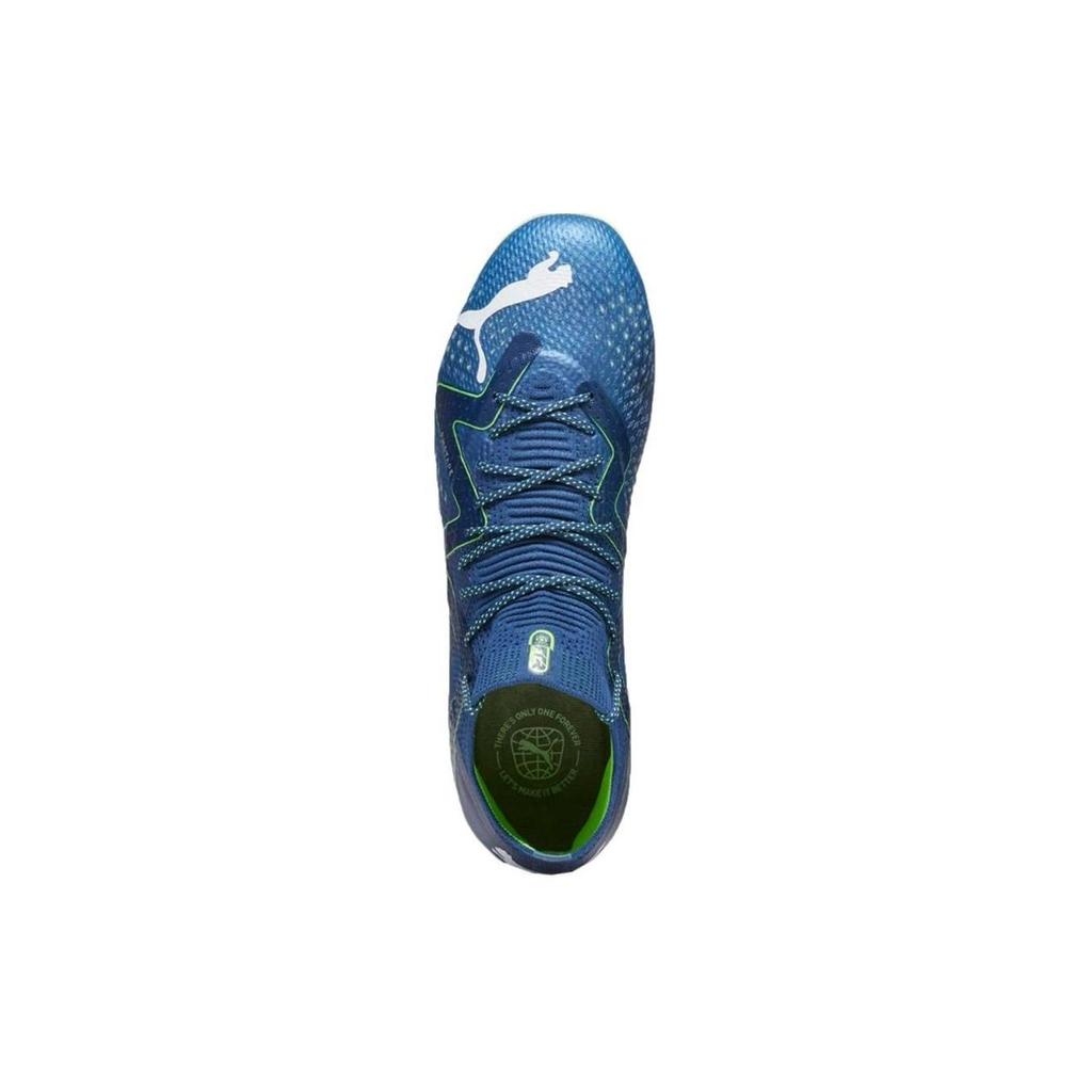 Puma Future Ultimate FG AG Men's Persian Blue White Pro Green Soccer Cleats 107355-03