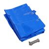 Water Resistant Plastic Tarp Double Layer Design Outdoor Rain Shelter Cover For Camping Picnics Weatherprevent Rain Tarp