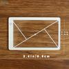 Golden Ratio Ruler Viewfinder, Optical Fibonacci Spiral Measuring Tool for Art, Design & Photography