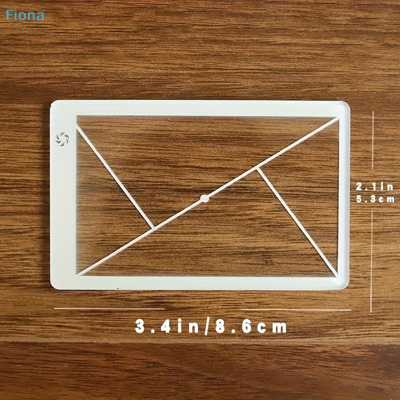 Golden Ratio Ruler Viewfinder, Optical Fibonacci Spiral Measuring Tool for Art, Design & Photography