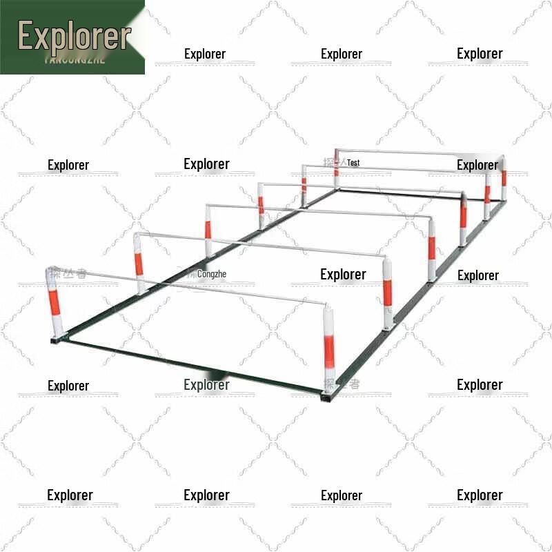 Outdoor Portable Low Net Obstacle Course Trainer