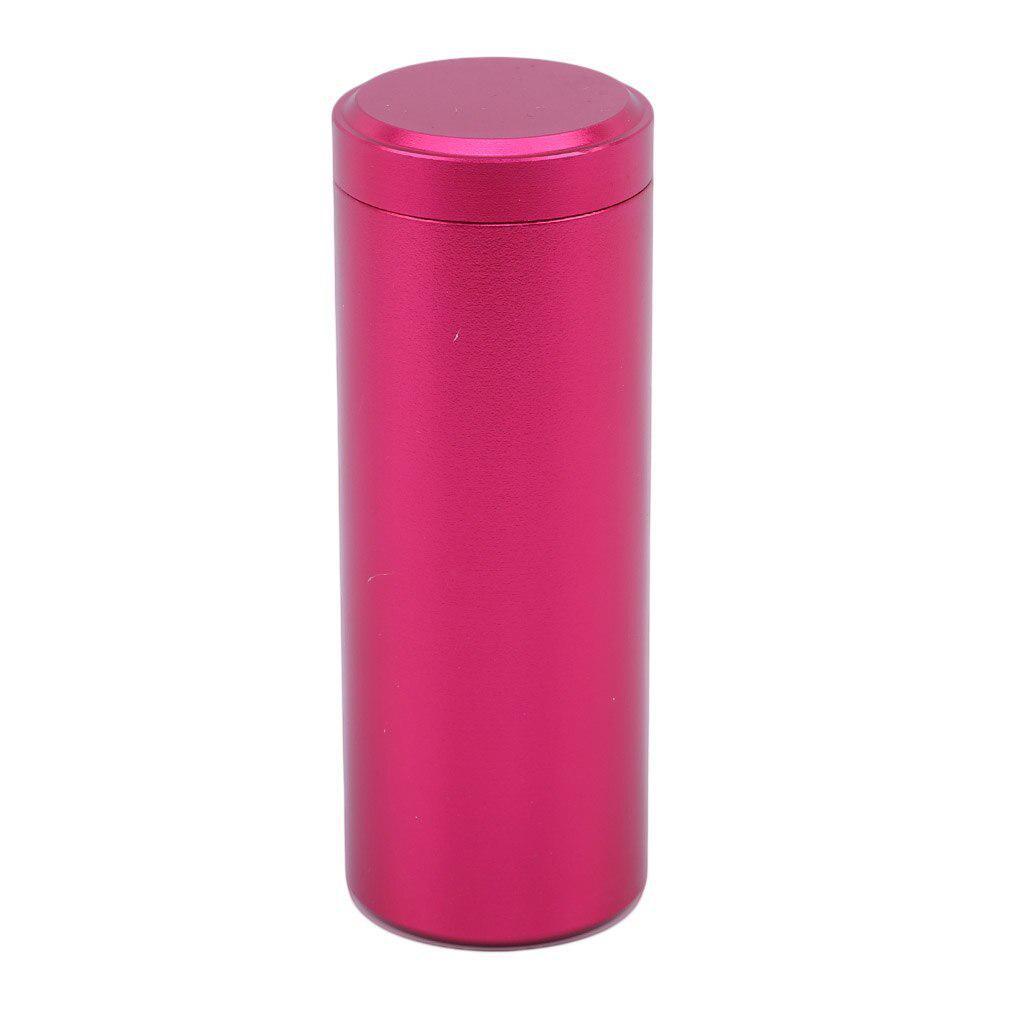 Portable Storage Container Multi Color Travel Mini Tea Jar Caddy Aluminum Multi-Use Boxes Sealed Tea Leaves Container Gifts Case