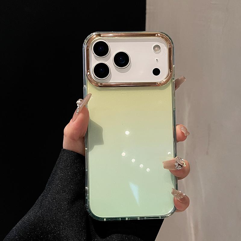 Luxury Glitter Bling Starry Clear Phone Case For iPhone 17 Air 16 14 13 12 11 Pro Max Mini Plus Shockproof Gradient Hard Cover