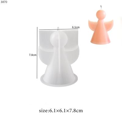 Kleiner Engel Kerze Silikonform Handgemacht Süßer Engel Seife Basteln Geschenk DIY Beton Gips Harz Gussformen Heimdeko Zubehör