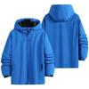 Men's Hooded Sports Jacket: Spring/Autumn Loose Fit, Outdoor Leisure, Windbreaker for Couples