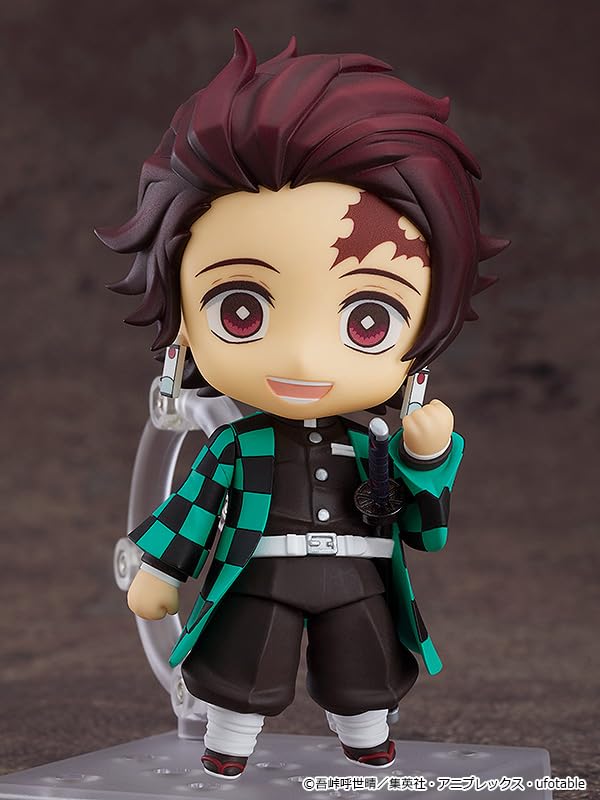 GOOD SMILE COMPANY Nendoroid Demon Kimetsu no Yaiba Kamado Tanjiro Plastic Painted Movable Figure Third Resale Slayer Non-Scale