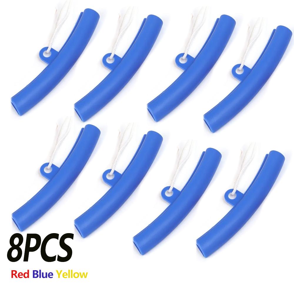 4/8Pcs Car Wheel Steel Ring Protective Sleeve  Tyre Wheel Changing Edge Savers Tire Replacement Protector Tire Replacement Prote