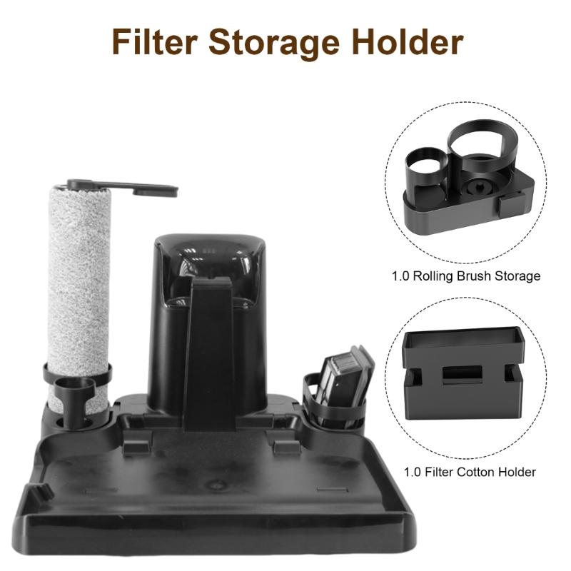 Practical Stand Vacuum Cleaner Filter Holder Vacuum Cleaner Attachment Holder Vacuum Cleaner Accessory Storage Rack