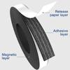 Self Adhesive Magnetic Strips Strong Magnetic Tape Flexible Magnet Strip for Fridge DIY Photo Poster Office Rubber Magnets