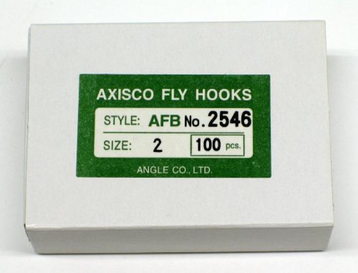 AXISCO Fliegenhaken AFB Angelhaken (100er-Packung) 2546-#2