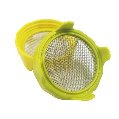 Tapa para Germinación Cubierta de Red para Germinación Filtro para Cultivo de Brotes de Frijol para Tarro Mason