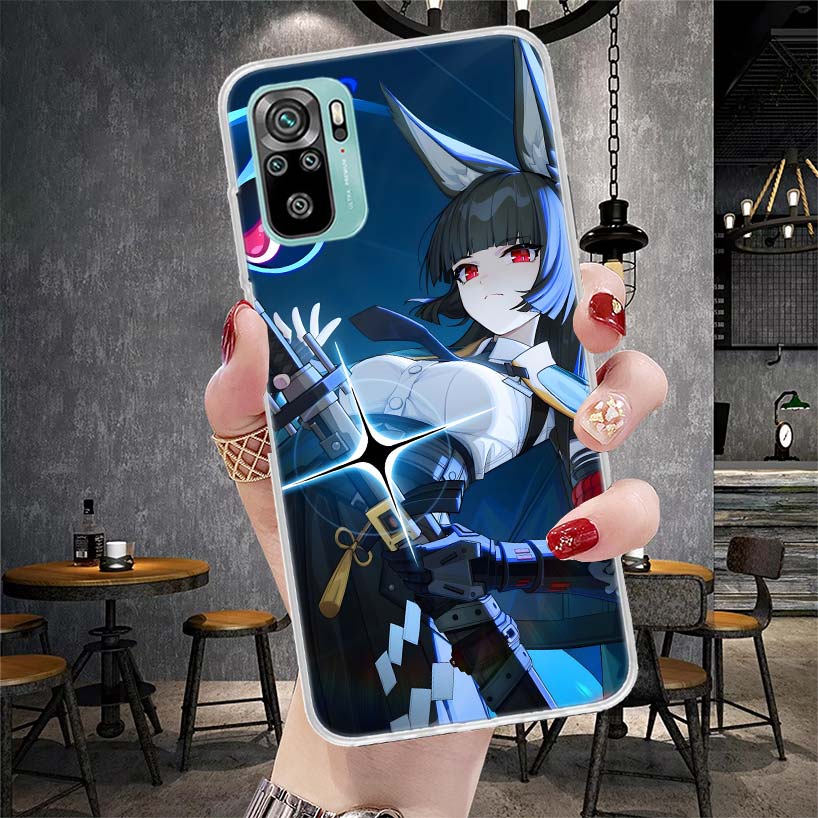 

Hoshimi Miyabi Zenless Zone Zero ZZZ Soft Phone Case For Xiaomi Redmi Note 15 14 14S 13 12 Pro Plus 12S 11 11S 11E 10 10S 11T 5G Note 13 Pro Plus