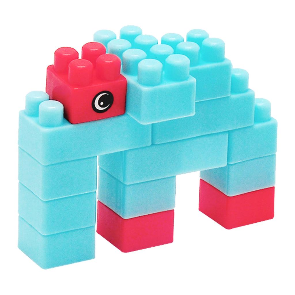 Kids Blocks Toys Kit Building Blocks Sensory Toys Assembly Blocks Educational Enlightenment Toy Type 1