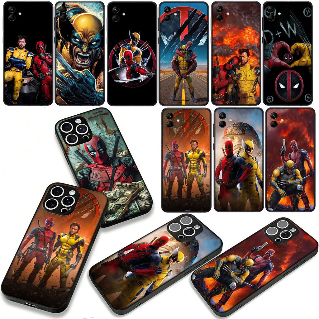 Poster Deadpool Marvel Wolverine Case for Motorola Moto Edge 70 60 Fusion 40 NEO 20 Pro G Stylus G56 G96 G71 G73 G41 G42 G51 G52