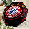 Football Team Umbrella with Automatic Open/Close & Self-8-Rib Heavy-Duty Umbrella, Compact Travel Umbrella Suitable for Outdoor