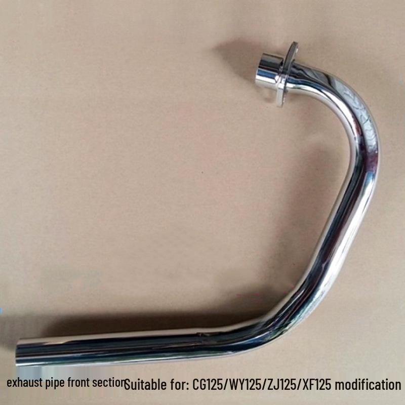 

Retro CG125 Front Exhaust Pipe with Accessories