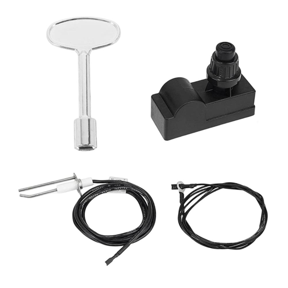 

Propane Compatible Push Button Ignition For Patio Heater Push Button Spark Battery Powered Igniter 900mm Ignition Wire