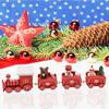 Christmas Decorations Christmas Wood Small Train Children Kindergarten Festive