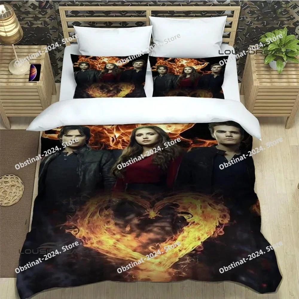 

Comforter The Originals Klaus Mikaelson Bedding Set Printed Bed Set With Soft Single Double Queen Super King Size Comforter (quilt)-EU Single(135*200cm)3pcs
