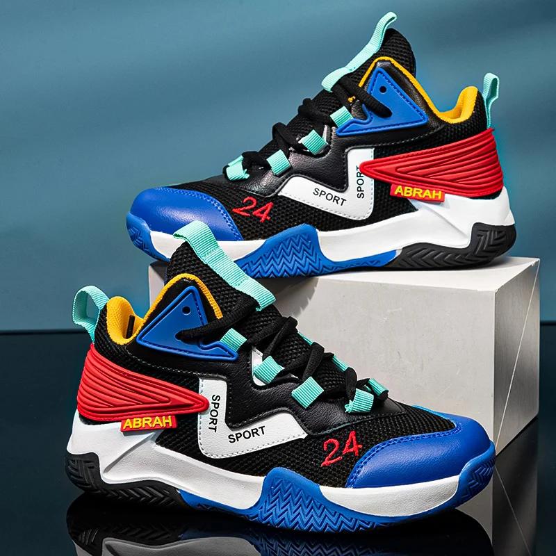 Men Basketball Luxury Original Shoes Wearable Waterproof Sports Sneaker Non-slip Street Casual Brand Cushioned Basketball Boots