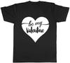 Be My Valentine Cute Mens Womens Ladies T-Shirt Tee