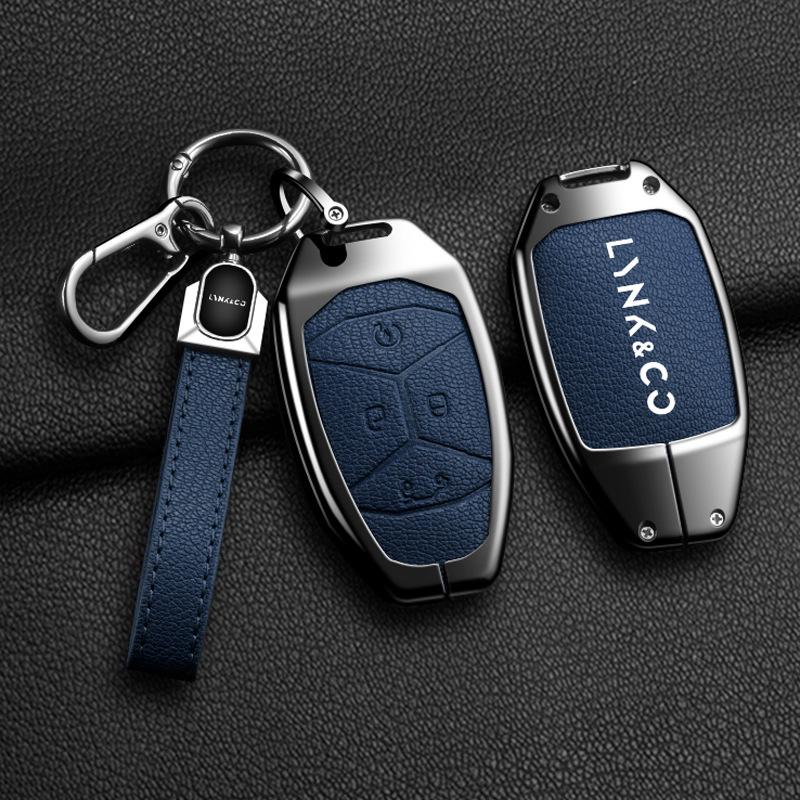 Lynk & Co 03 Key Case for 2021 Model 01, 02, 05, 06/01PHEV - Men's Special Edition Car Bag Shell Buckle.