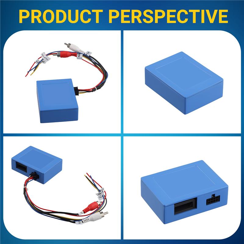 Car D2B Digital Data Fiber Optic Decoder Car Radio Adapter For Mercedes Benz ML S/CL SL ECS CLK E Class-A87Q