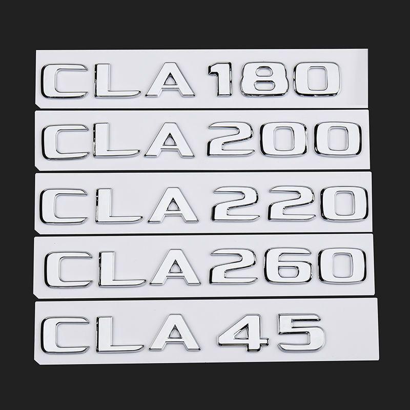 Mercedes CLA Car Emblem & Sticker Decoration for CLA260, CLA200, CLA45, CLA220, AMG.