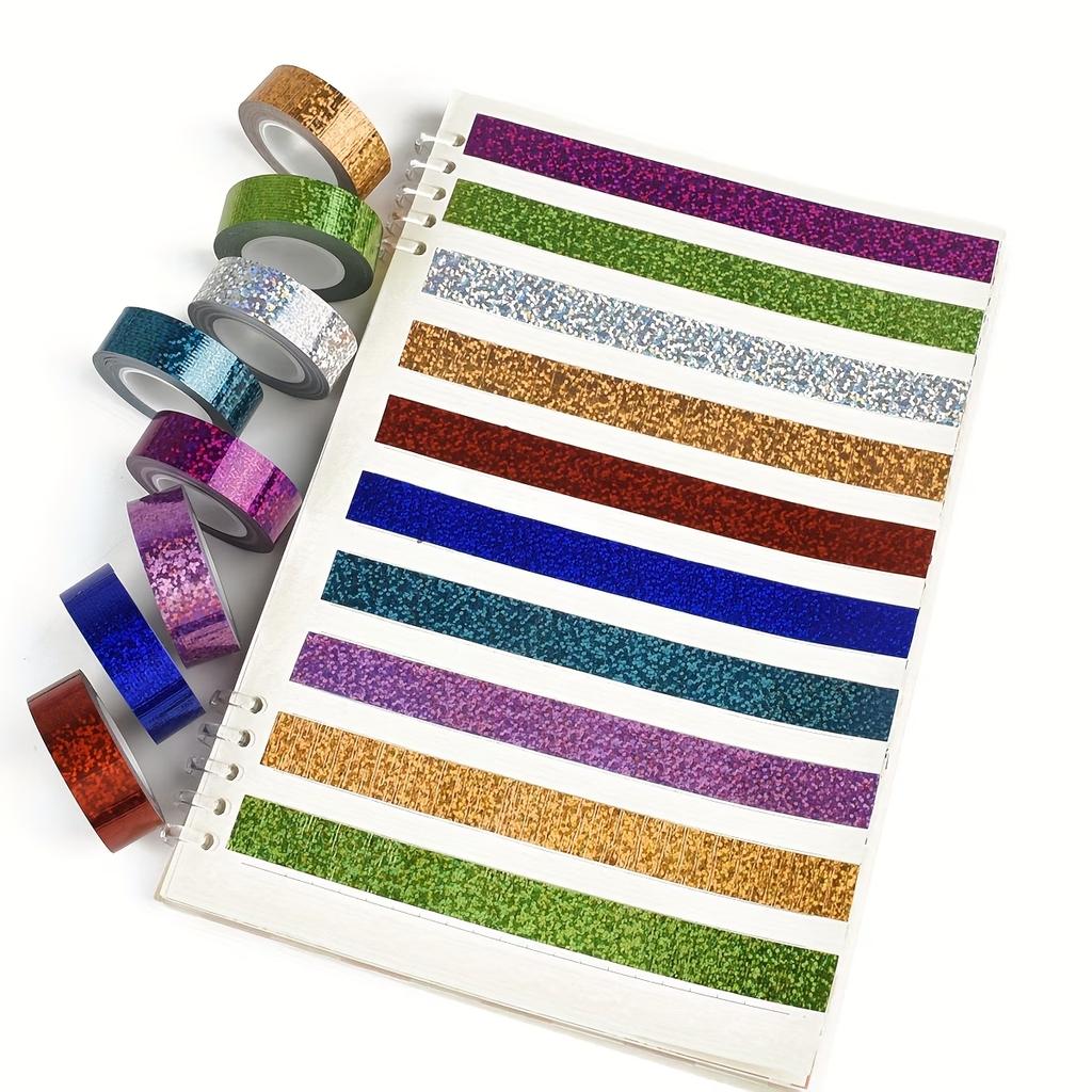 1pc Laser Fabric Tape - High-Strength Adhesive, Concealing Tape for DIY Crafts, Planner Supplies, Scrapbooking & Gift Wrapping