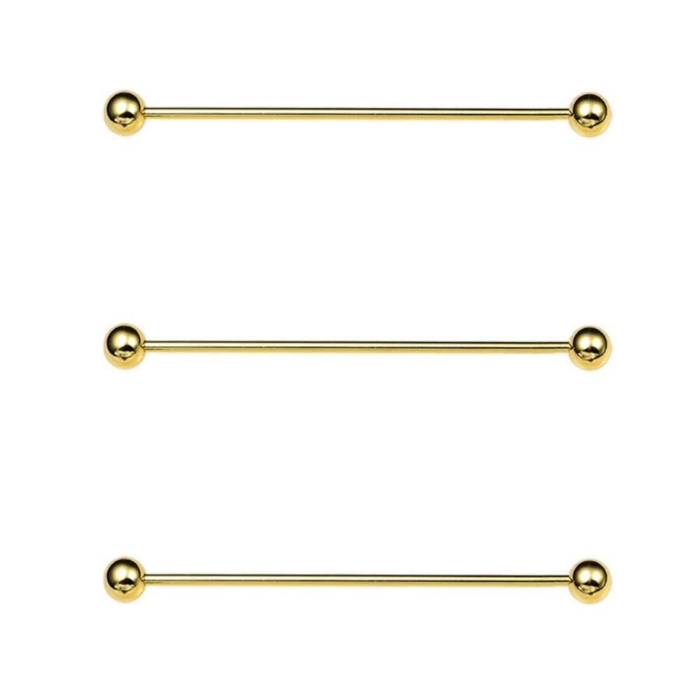 3pcs Copper Metal Tie Pin Luxury Men Necktie Buckle Creative Collar Button Men Accessories