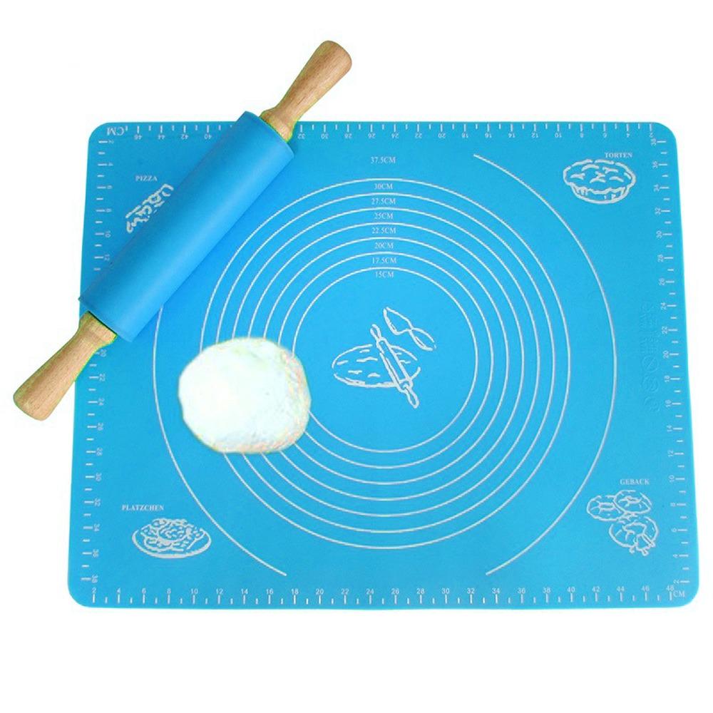 Baking Mat Oven Scale Rolling Dough Mat Maker Holder Cake Bakeware Paste Flour Table SheetTools