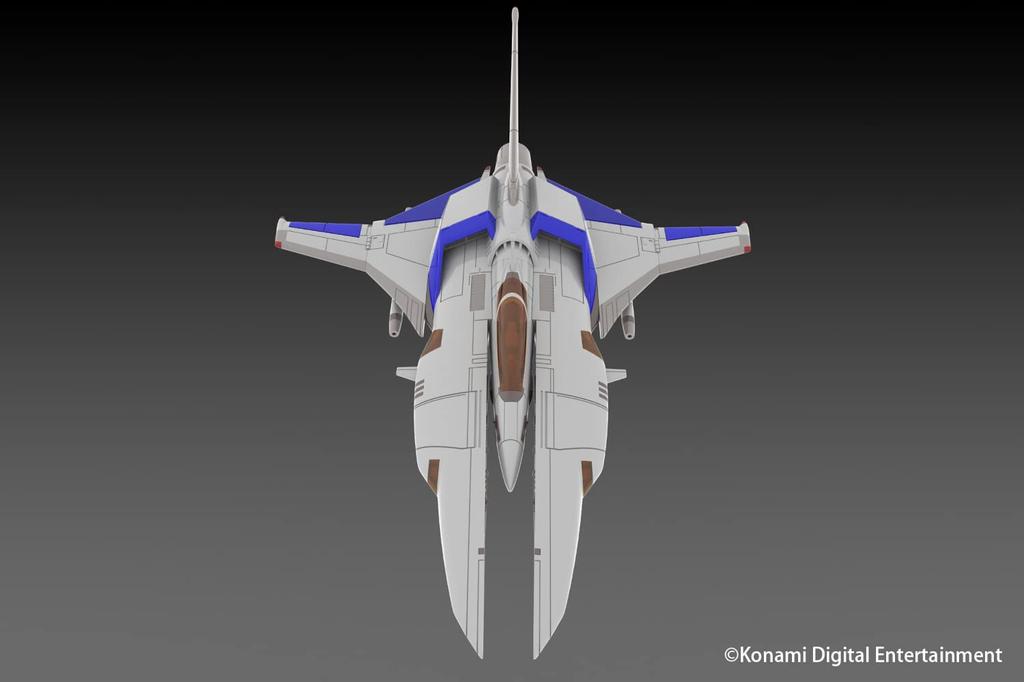 PM Office A Gradius II Vic Viper Ver. Gradius II 1/144 Scale, Approximately 150mm Long, Pre-Colored Plastic Model Kit PP157