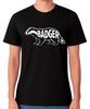 Badger Wildlife Silhouette Unisex T-Shirt British Animal Tee