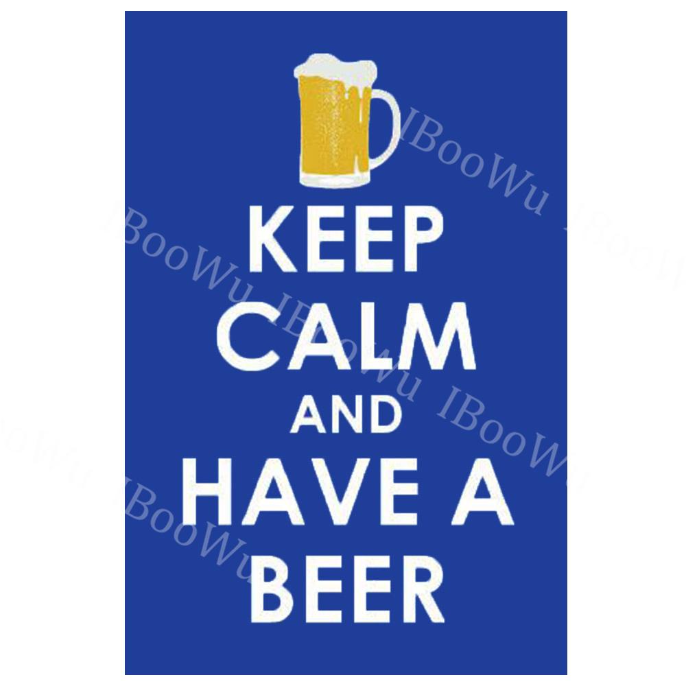 Bleib ruhig und mach weiter Metallblechschild Platte Trinken Bier Kaffee Bar Kneipe Club Plakette Heimdeko Wanddekoration Poster 30x20cm