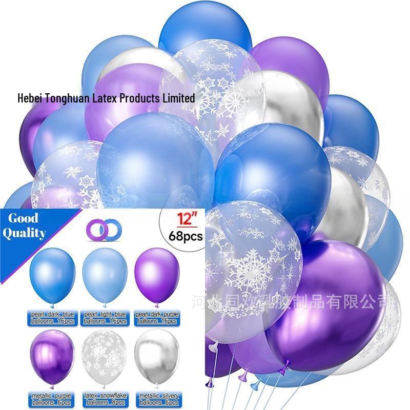 Neues Jahr Matt Glitzer Metallisch Latex Ballon Set für Dekorative Foto Atmosphäre