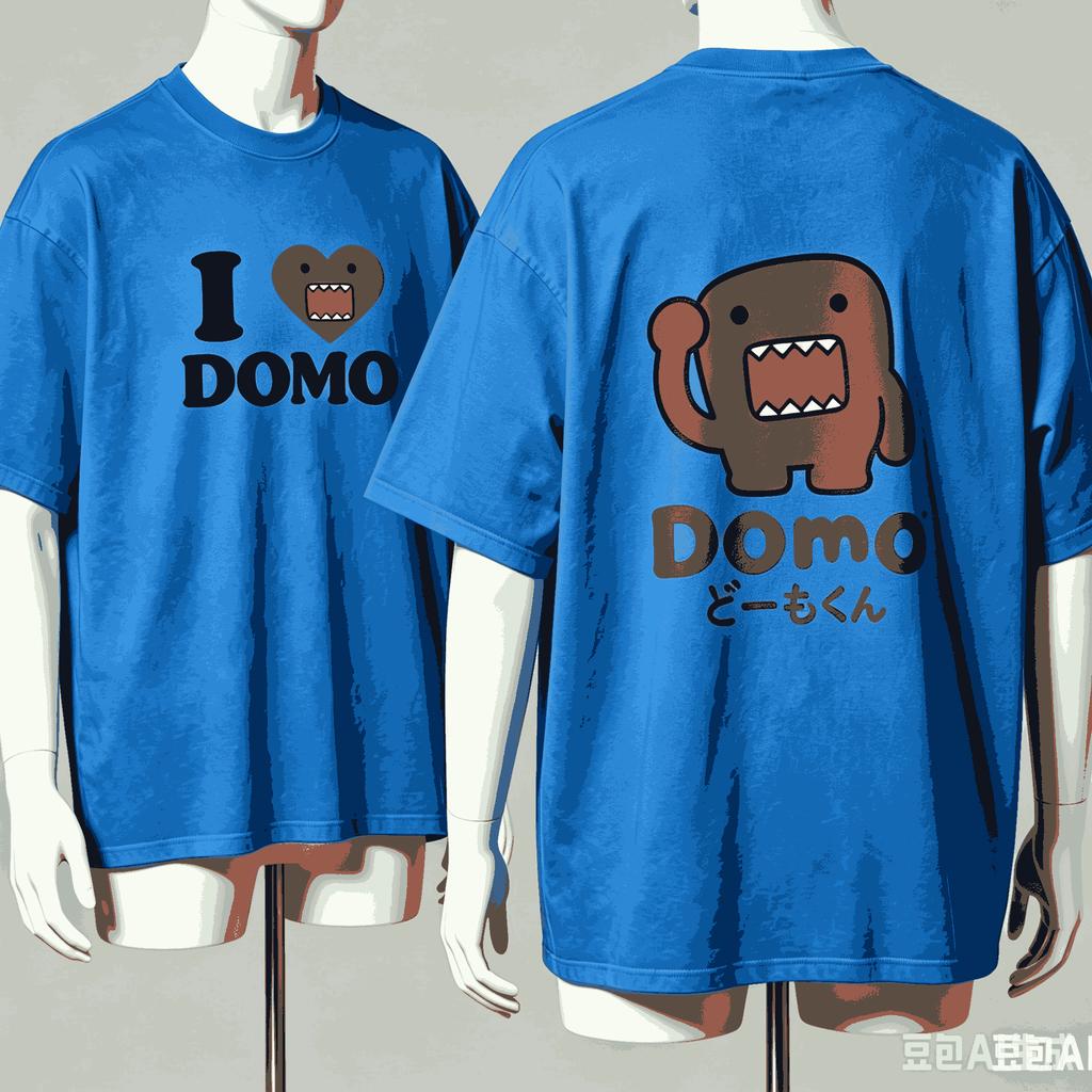 Domokun For Fan Gift Tshirt Unisex Unisex Harajuku Oversized Unisex Short Sleeve Streetwear High Quality Couples Classic Breathable