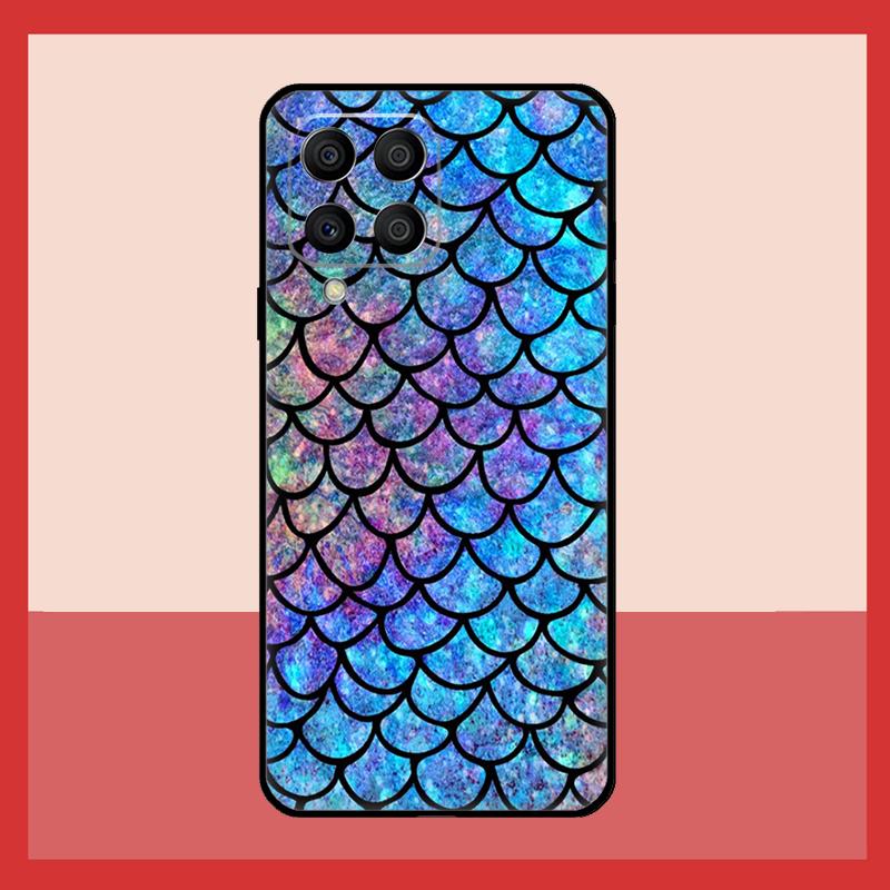 

Mermaid Tail Scale Case For Samsung Galaxy M31 M21 M13 M33 M53 M15 M35 M55 M16 M36 M56 M12 M32 M52 M14 M34 M54 Samsung M31