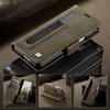 High-end Business Sle Leather Wallet Phone Case for Samsung Galaxy Z Fold 7 6 5 RFID Blocking Organ Card Slot Holder Bag Shockproof protect Cover