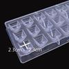 DIY Baking Mold Hard Plastic Pyramid Chocolate Mold 21 Creative Starry Sky Chocolate Mold