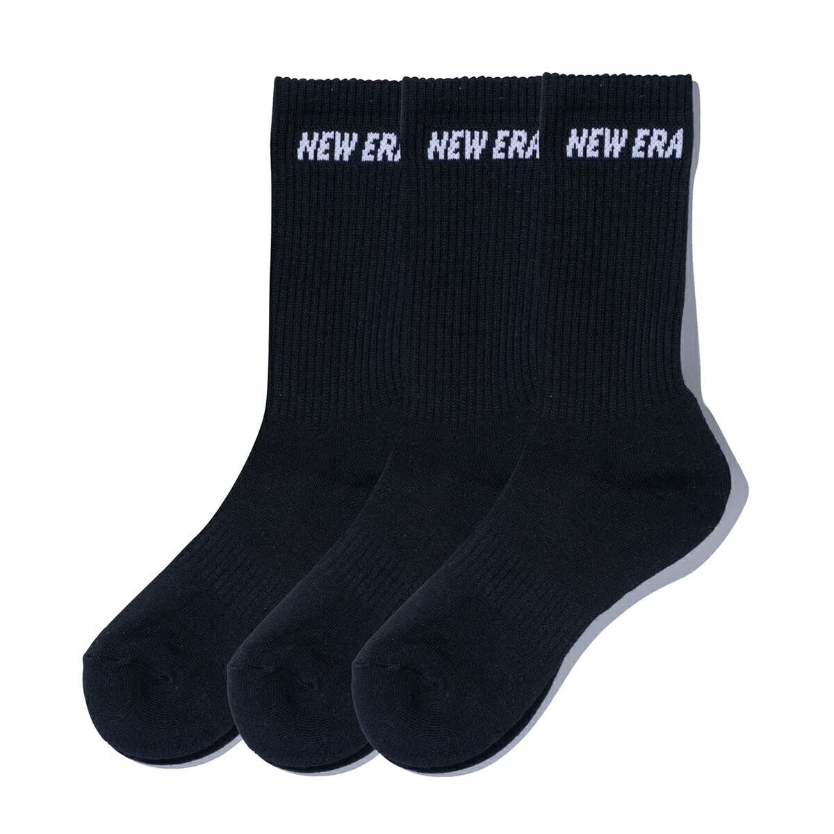 

Носки SOCKS CREW 3PAIRS BLK Черный [New Era] 23-25
