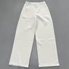 Mamba Women's Grey Wide-Leg Cotton Pants - New Spring Casual, Slimming, Drapey, Versatile Suit Style